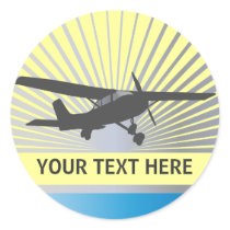 High Wing Aircraft Stickers