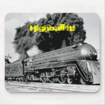 Highball it! mousepads by scenesfromthepast Highball it! mousepads
