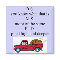 higher education humor fridge magnets