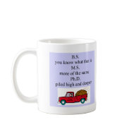 higher education humor mug