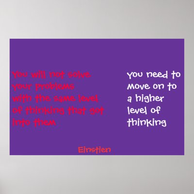 Thinking Poster