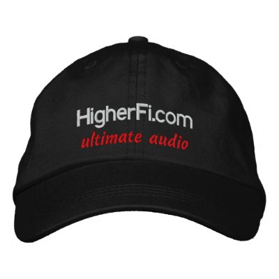 HigherFi.com, ultimate audio Embroidered Baseball Cap by Higherfi