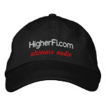 HigherFi.com, ultimate audio Embroidered Baseball Cap