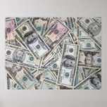 Highest quality canvas money print.