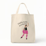 Highland Dancer Pink Canvas Bag