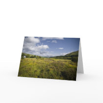 Highland Landscape • Greeting Card by SabineSt Highland Landscape • Greeting Card