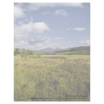 Highland Landscape Personalized Letterhead by SabineSt Highland Landscape Personalized Letterhead