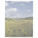 Highland Landscape Personalized Letterhead