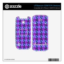 Highland Pink Houndstooth Skin For Utstarcom Phone