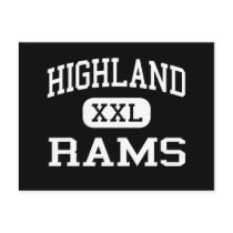 Highland - Rams - High - Salt Lake City Utah postcards