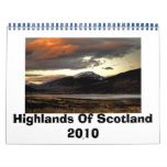 Highlands Of Scotland 2010 Calender Wall Calendars