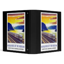 Highlands Of The Hudson New York Central System Vinyl Binder
