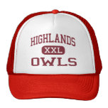 Highlands - Owls - High School - San Antonio Texas Hats