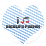 Highlife Fusion Round Sticker