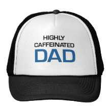 Highly Caffeinated Dad Mesh Hat