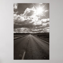 Highway 50, Nevada Poster