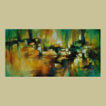'Highway' abstract design poster posters