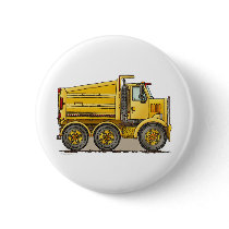 Highway Dump Truck Button Pin