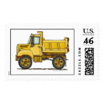 Highway Dump Truck Construction Stamps