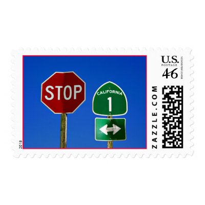 Highway One California Stamps by deegolden