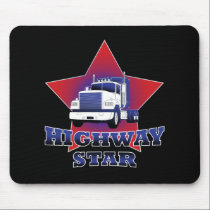 Highway Star Trucker mousepads