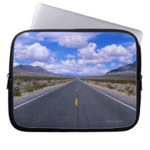 Highway Through Death Valley, California Laptop Computer Sleeves