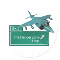 Highway to Danger Zone stickers
