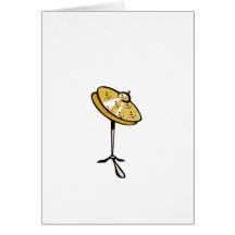 HiHat Cymbal Graphic Design 2 Music Image Cards
