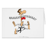 Hiiiiyaah Greeting Card