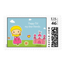 Hijab Girl Stamps stamps