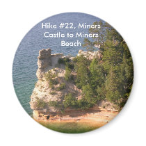 Hike #22, Miners Castle to Miners Beach magnets