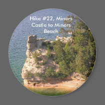 Hike #22, Miners Castle to Miners Beach magnets