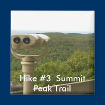 Hike #3 Summit Peak Trail magnets by tfunke1968 Hike #3 Summit Peak Trail magnets