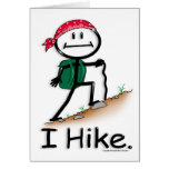 Hike Greeting Card