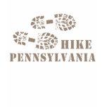 Hike PA Boots, Stencil Text T-shirts