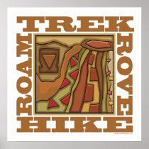 Hike, Trek Poster