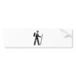 Hiker Bumper Stickers