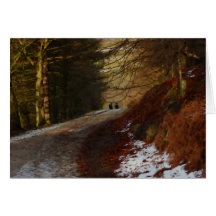 Hikers Greeting Card