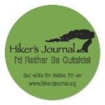 Hiker's Journal Sticker 01