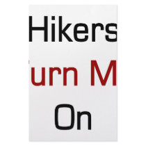 Hikers Turn Me On stationery