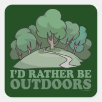 Hiking, Camping, Trekking, Climbing Outdoors! stickers