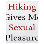 Hiking Gives Me Sexual Pleasure flyers