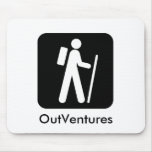 Hiking Icon Mousepads