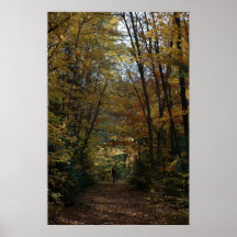 Hiking in the Autumn Colors Posters