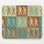 Hiking Pop Art Mouse Mats