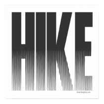 Hiking posters by GreenNeighbor Hiking posters