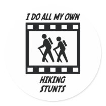 Hiking Stunts stickers