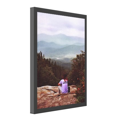 Hiking the Wilderness Canvas Print