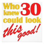 HIlarious 30th Birthday Party Invitations