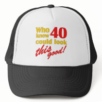 Hilarious 40th Birthday Gifts hats by birthdaygifts Hilarious 40th Birthday Gifts hats